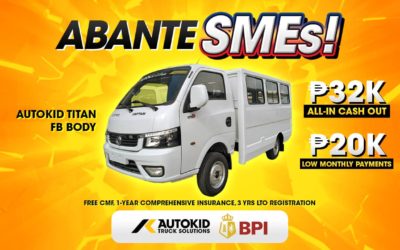 Abante SMEs: Autokid, BPI offer Titan Van at low cashout, low monthly